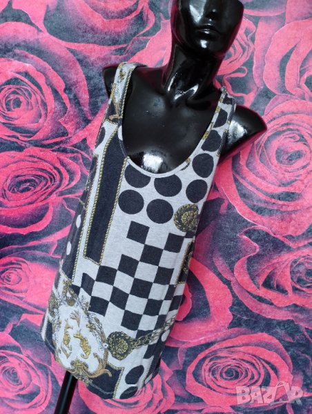 Изрязан потник туника с морски кончета М, снимка 1