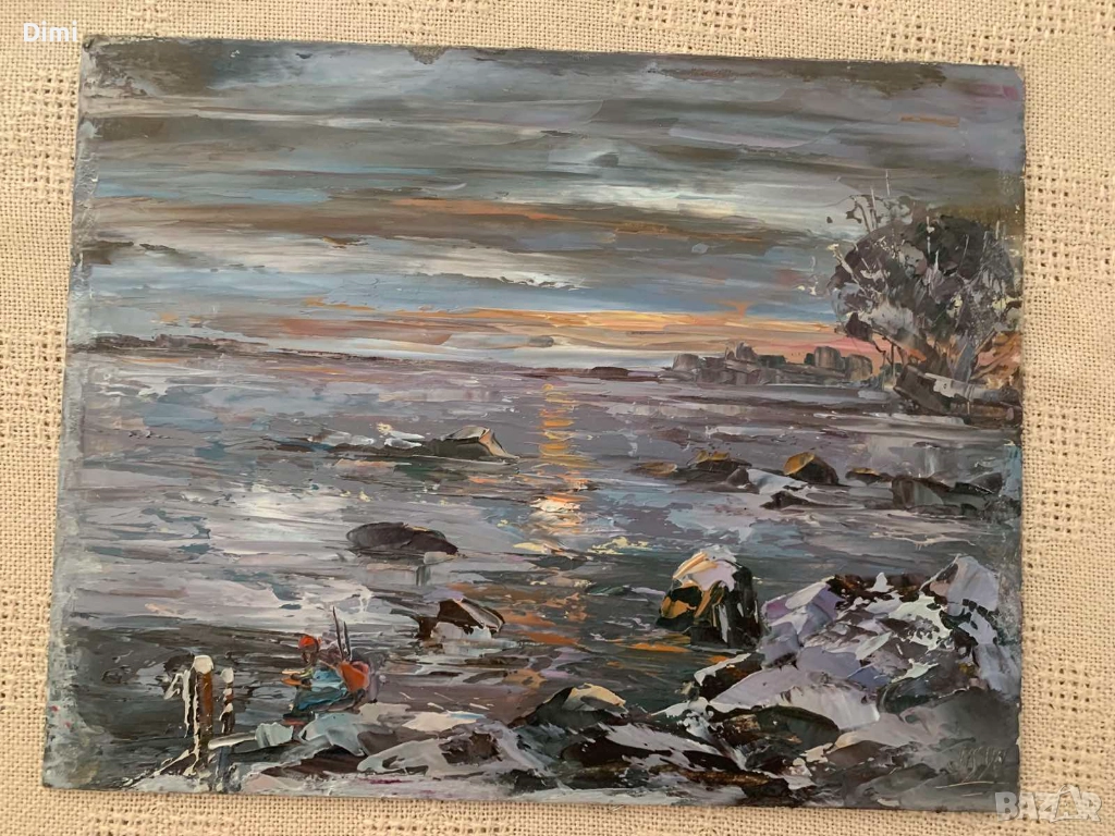 МЕТОДИ ИДАКИЕВ масло море, снимка 1