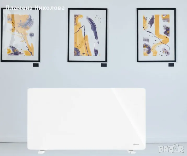 Конвекторна печка , 2000W, алум.нагревател, стъклен панел, Wi-Fi, снимка 1