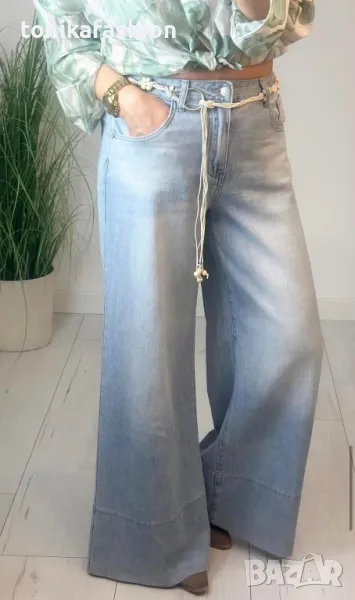 Дънки широк крачол , снимка 1