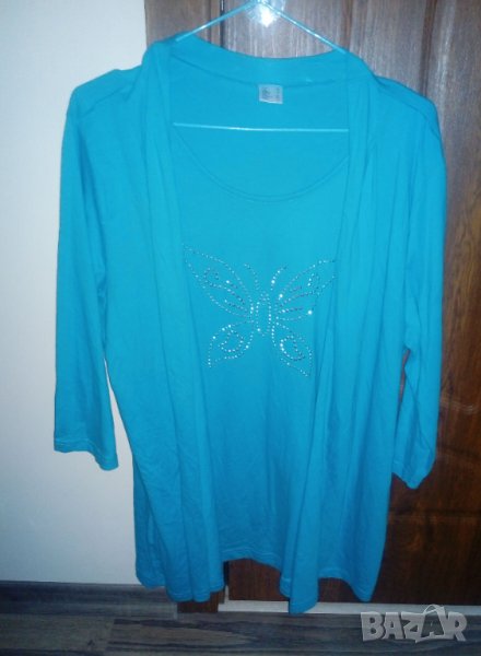 Памучна блуза 2в1, снимка 1