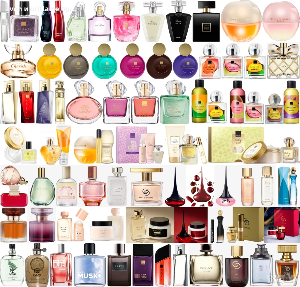 НАЛИЧНИ парфюми и тоалетни води AVON, ORIFLAME, снимка 1