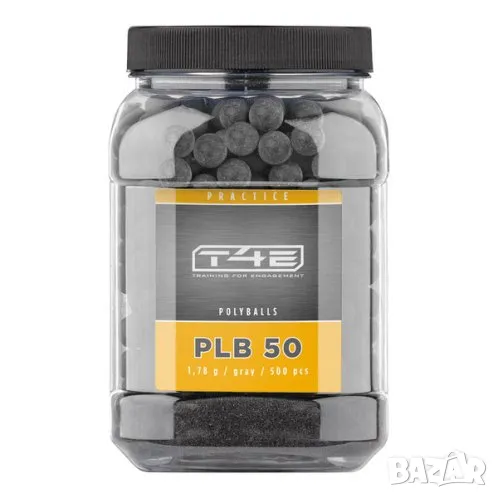 Полиуретанови топчета T4E Practice PLB cal. 50 Polyballs - 500бр, снимка 1