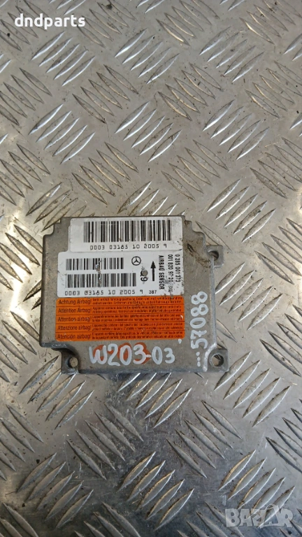 Airbag модул Mercedes C W203 2003г. 0285001373 0018209726, снимка 1