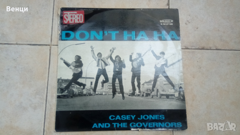 CASEY JONES & THE GOVERNORS - грамофонна плоча  Lp., снимка 1