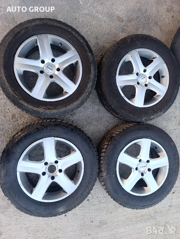 Джанти и гуми 16 цола Нисан Кашкай , Джук , Х трейл  5х114,3, снимка 1