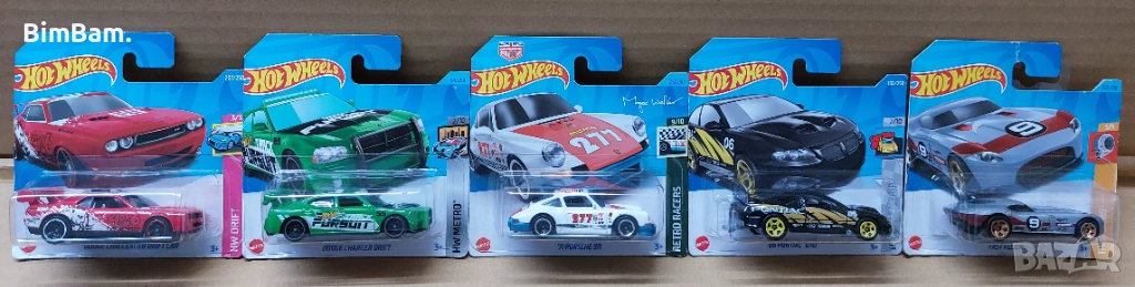 Колички Hot Wheels / Хот Уилс - 85 модела / 002, снимка 1