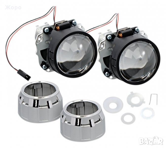 Биксенон лупи за вграждане в рефлекторен фар MORIMOTO MINI 2.5", снимка 1