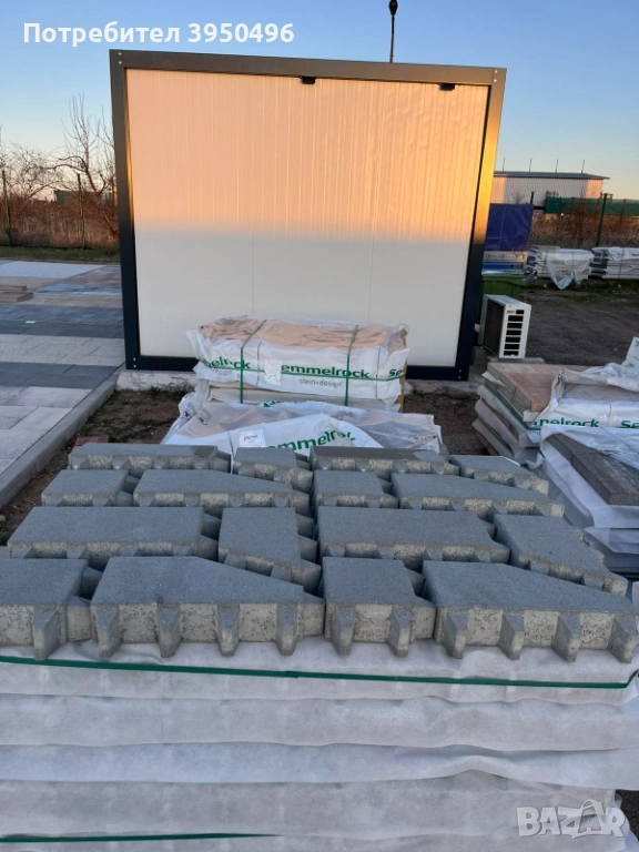 ECO Puzzel паваж,Комбиниран формат 4 размера в комплект: височина 8 cm - #Semmelrock, снимка 1