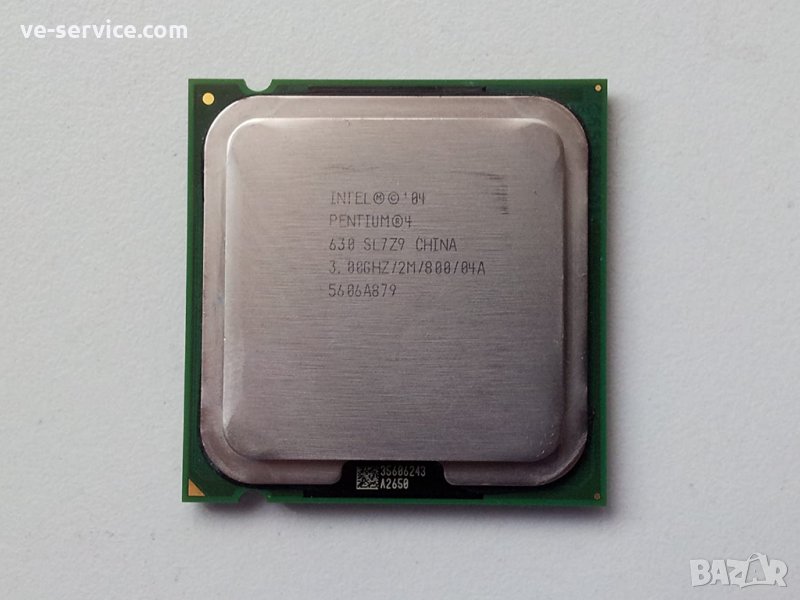Процесор Intel® Pentium® 4 Processor 630 supporting HT Technology 2M Cache, 3.00 GHz, 800 MHz FSB, снимка 1