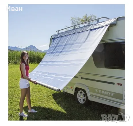 Caravanstor Fiamma. Тента в джоб за каравани и кемпери.Размери 250/210см, снимка 1