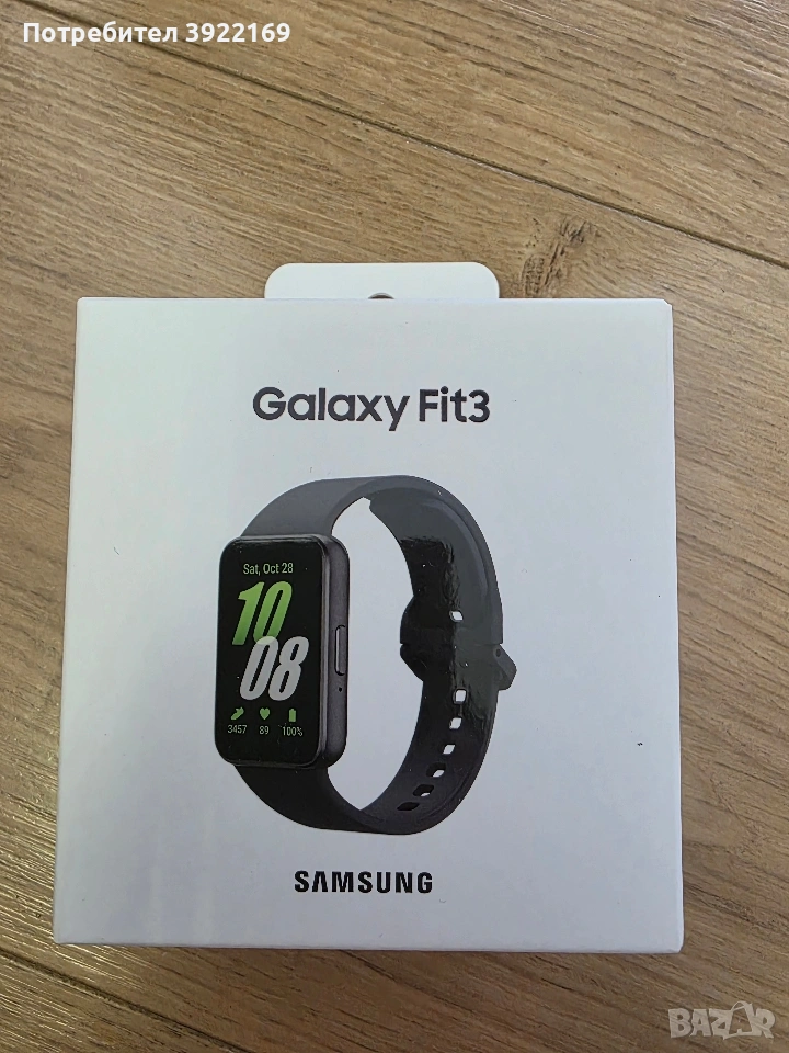 Samsung Galaxy Fit3 - Черна, снимка 1