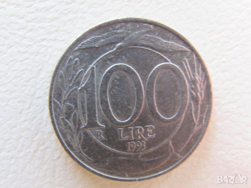 Италия,100 лири, 1993 г., 112W, снимка 1