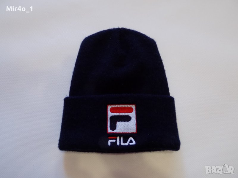 зимна шапка fila фила оригинална унисекс спортна топла синя, снимка 1