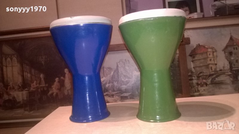 синя или зелена-КАФЯВА ИЛИ ЧЕРНА-тарамбука за 75лв, снимка 1