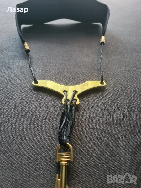 Луксозна каишка за саксофон,кларинет  или бузуки, снимка 1