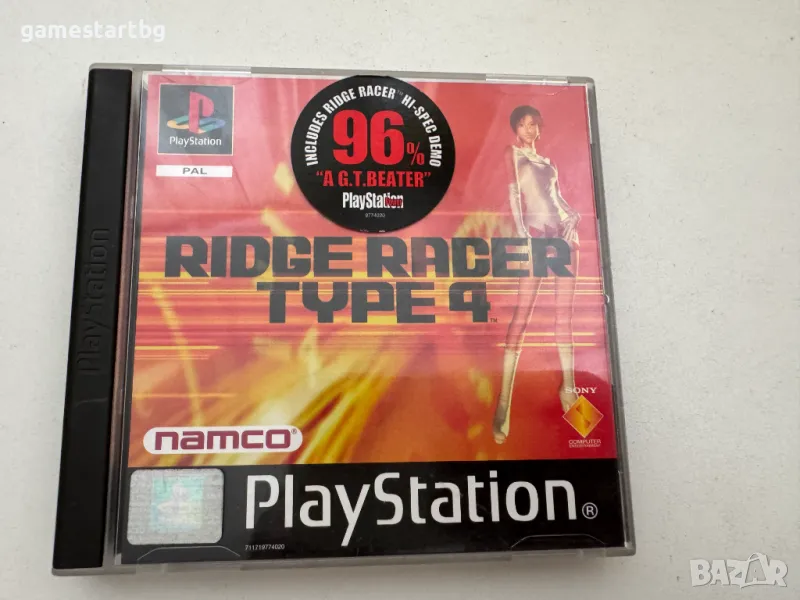 Ridge Racer Type 4 за PS1, снимка 1