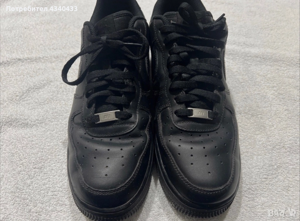 Nike Air Force 1 Black, снимка 1