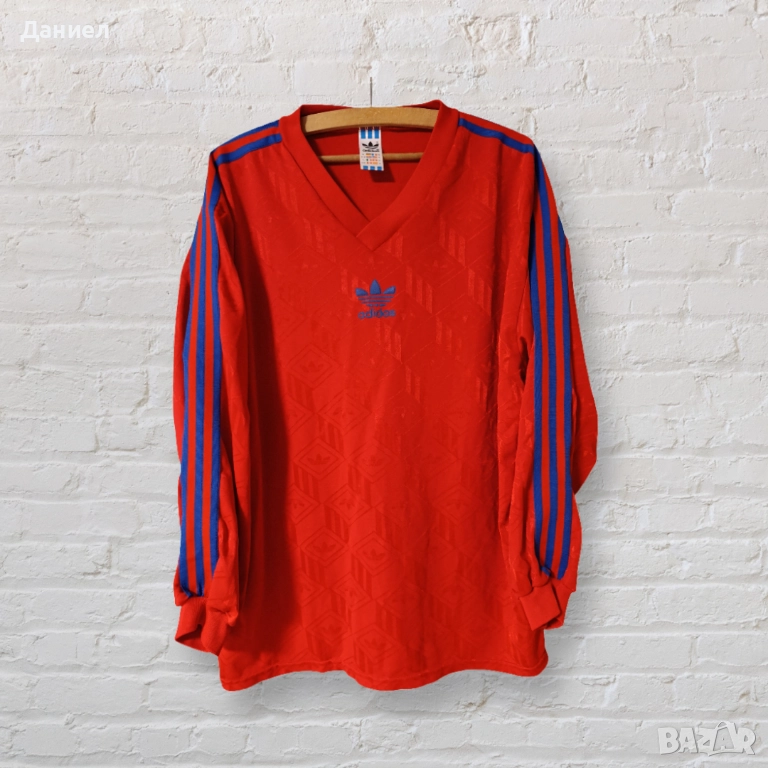 Винтидж блуза с дълъг ръкав Adidas , снимка 1