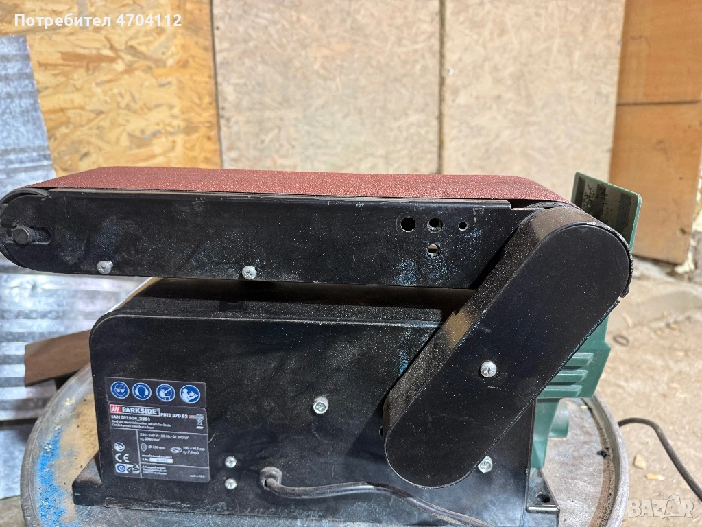 Лентов шлайф PARKSIDE, снимка 1