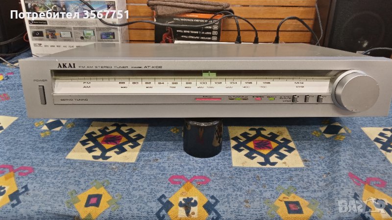 FM AM Stereo Tuner AKAI AT-K 02 / , снимка 1