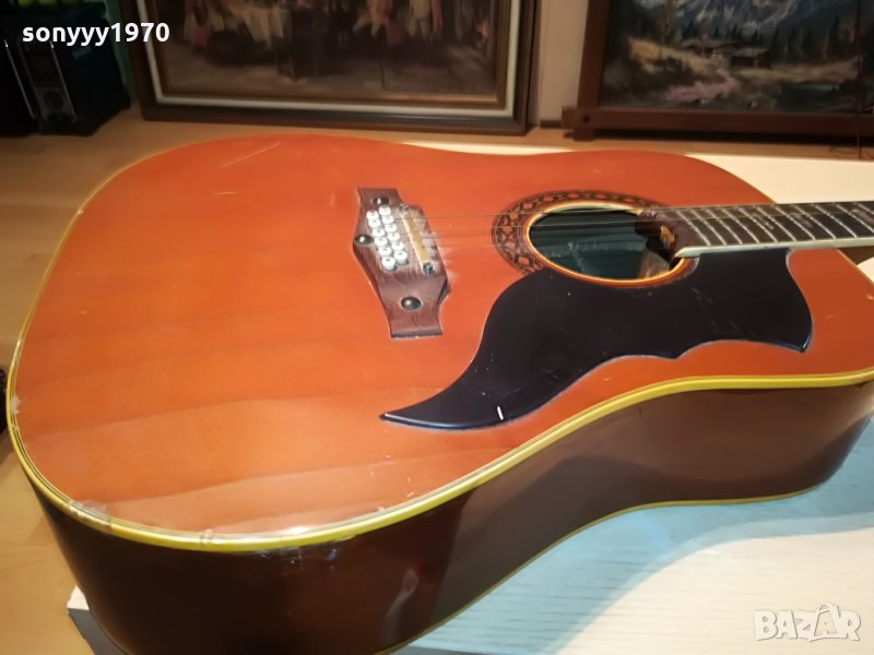 поръчана-eko-ranger 12 acoustic guitar-made in italy-внос 2706210744, снимка 1