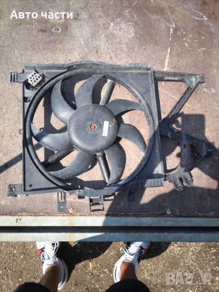 Opel Corsa C 1.2 16V Twin Port вентилатори за охлаждане 13204570, снимка 1