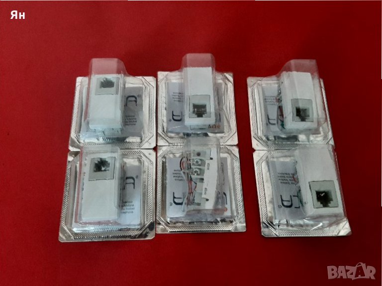  Schneider UNICA Модули RJ11 , снимка 1