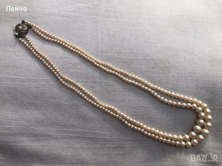 старинен перлен гердан/колие/, снимка 1