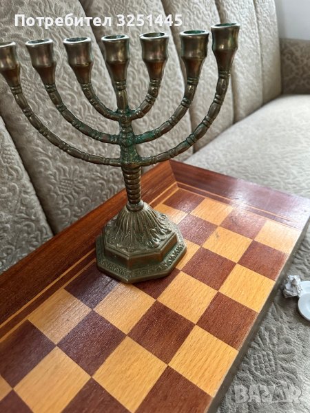 Месингов свещник, снимка 1