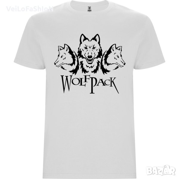 Нова мъжка тениска с Вълк - Wolf Pack (Глутница Вълци), снимка 1