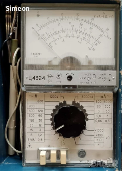 Тестер (Мултицет) Ц 4324, снимка 1