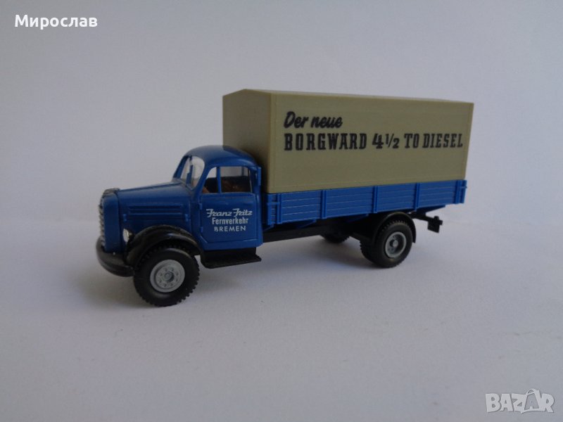 BREKINA H0 1/87 КАМИОН КОЛИЧКА ИГРАЧКА МОДЕЛ , снимка 1