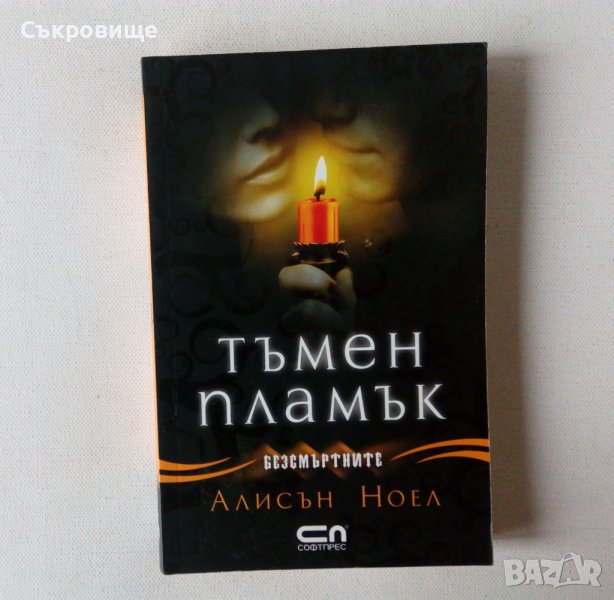 Нова нечетена Алисън Ноел Безсмъртните  Тъмен пламък тийн фантастика, снимка 1