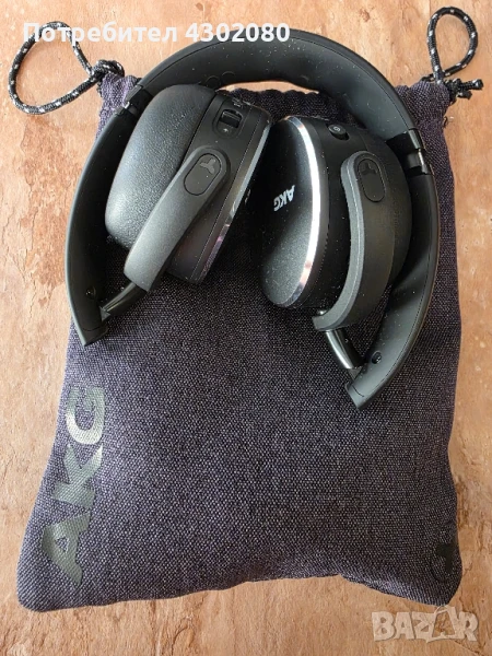Продават се Безжични слушалки за смартфони и мобилни устройства - AKG Y500 Wireless Bluetooth черен!, снимка 1