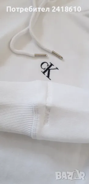 Calvin Klein Hoodie Womens Oversize Size XS ОРИГИНАЛ! Дамски Суичър!, снимка 1