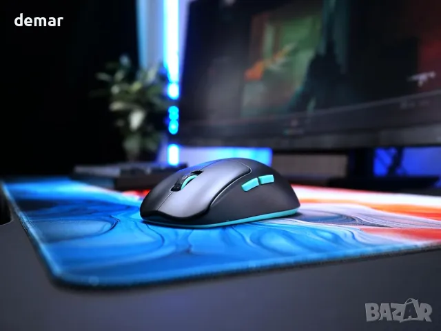 CHERRY XTRFY M68, ултра-лека безжична мишка за игри, 2,4 GHz RF, черна, снимка 2 - Клавиатури и мишки - 48481328