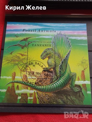 Пощенска блок марка Fossil Animals TANZANIA перфектно състояние рядка за КОЛЕКЦИЯ 37334, снимка 6 - Филателия - 40396737