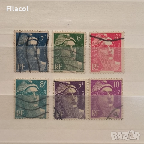 Франция 1945 - 47 Нови ежедневни марки