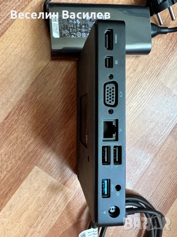 Док станция Dell K17A Type C + захранване Dell 90W, снимка 3 - Лаптоп аксесоари - 53024696