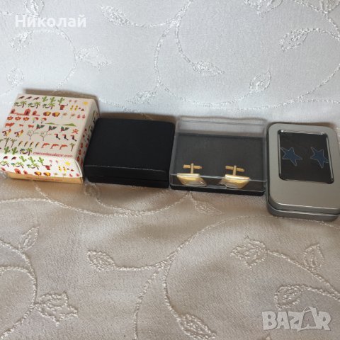 Бутонели, копчета за ръкави/ ръкавели, лот, нови, за официални случаи, ежедневно носене или колекция, снимка 12 - Други - 36405653