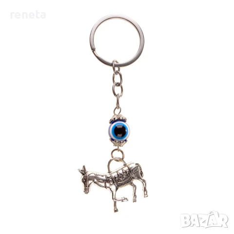 Ключодържател магаре, Пластмаса.метал, 3х4 см, снимка 1