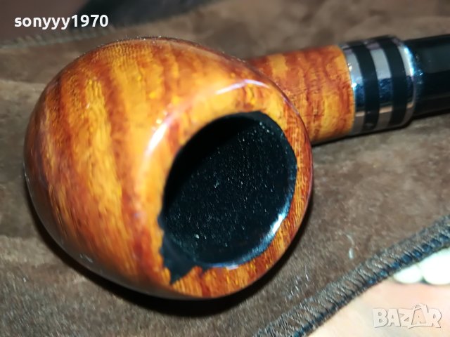 ЛУКСОЗНА ЛУЛА-ГЛАНЦ С ЛОГО И КЕЙС ОТ ПЛЮШ 1204231724, снимка 14 - Лули - 40349123