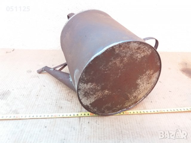 метална лейка за гориво , снимка 7 - Антикварни и старинни предмети - 37491611