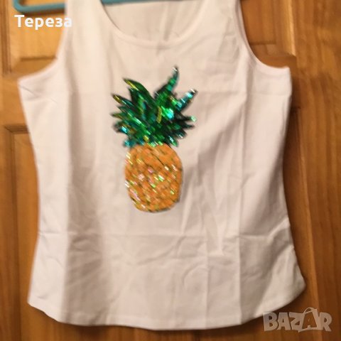 🆕 Дамски потник с пайети/ XXL , снимка 4 - Потници - 32831671