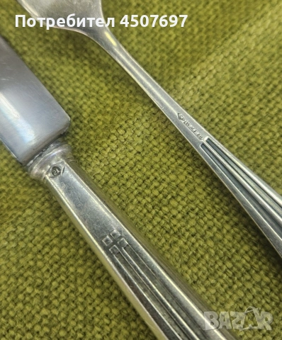 посребрени брибори за храневе WMF art Nouveau., снимка 9 - Прибори за хранене, готвене и сервиране - 53154817