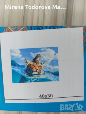 Диамантен гоблен. Комплект за изработване . Квадратни диаманти, снимка 15 - Гоблени - 36902441