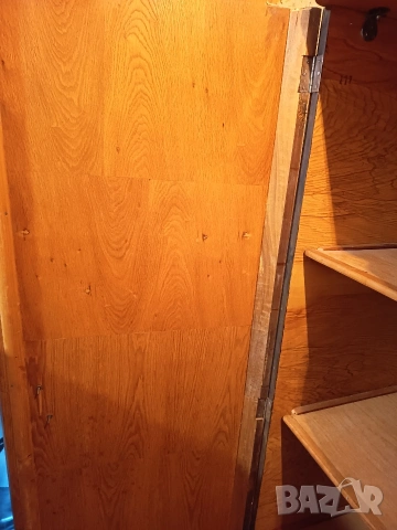 Ретро двукрилен гардероб, снимка 11 - Гардероби - 53478225