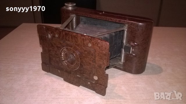 kodak hawkette nr2-бакелитово ретро фото-внос франция, снимка 4 - Фотоапарати - 26772111