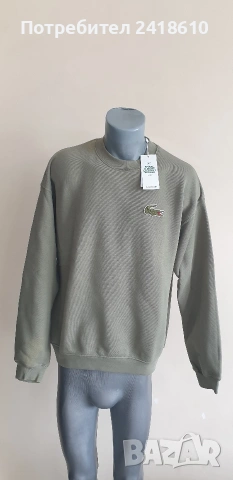 Lacoste Loose Fit Cotton Mens Size 4 - M НОВО! ОРИГИНАЛ! Мъжка Блуза!, снимка 6 - Блузи - 53594850